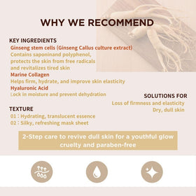 JAYJUN JJ Collagen Skin Fit Mask showing soft Cupra sheet