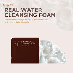 JAYJUN JJ Real Water Brightening Black Mask application on face