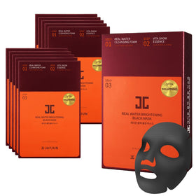 JAYJUN JJ Real Water Brightening Black Mask pack front view