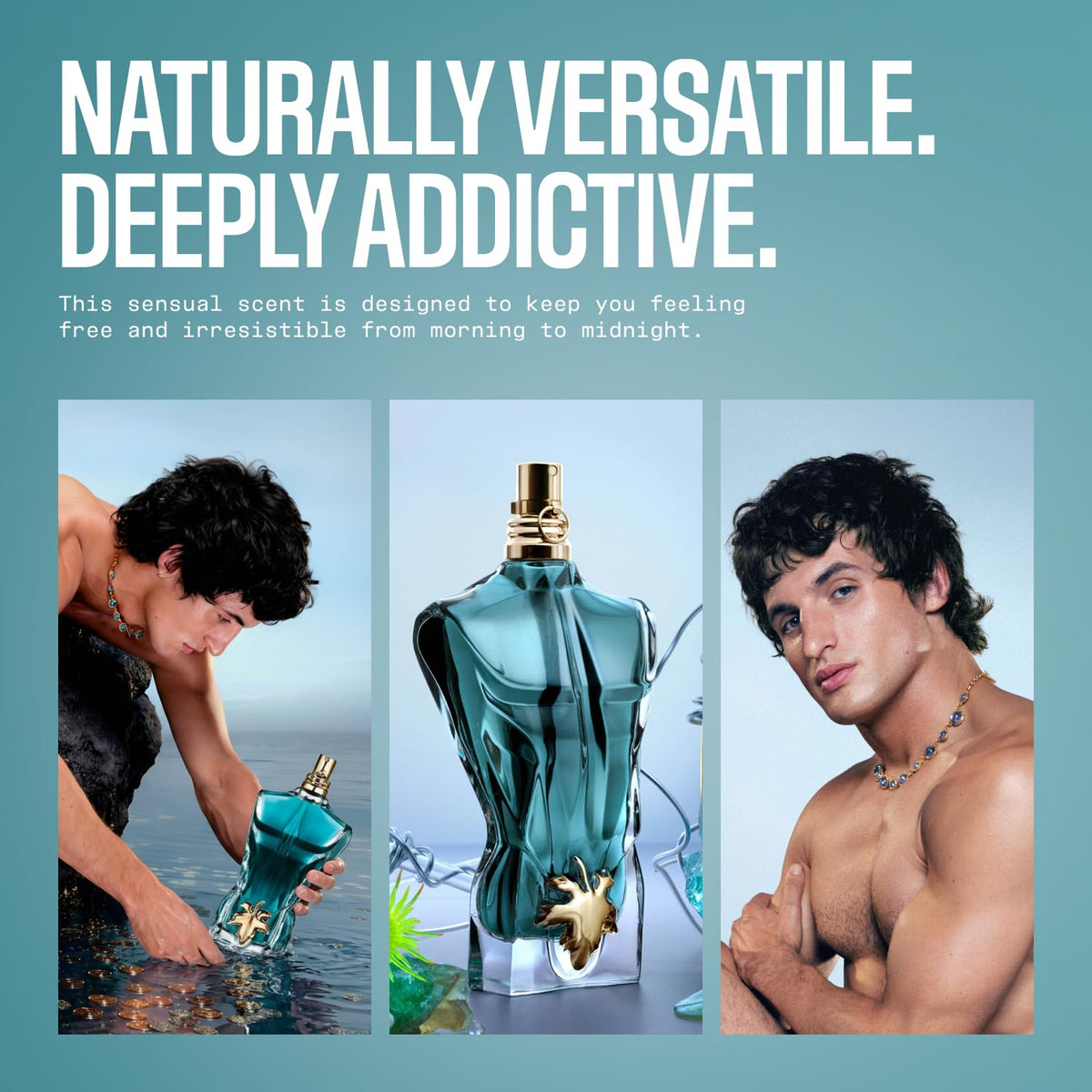 Jean Paul Gaultier Le Beau Eau de Toilette 2.5 oz packaging details