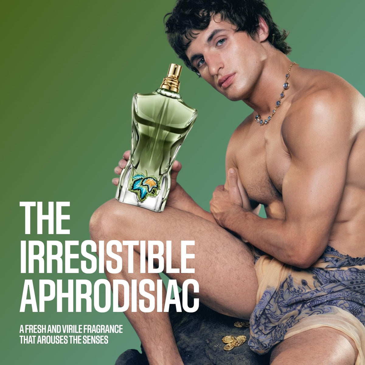 Jean Paul Gaultier Le Beau Paradise Garden in its decorative packaging