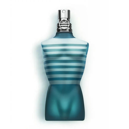 Jean Paul Gaultier Le Male Eau de Toilette front view in iconic tin