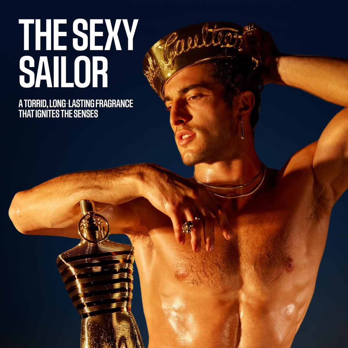 Jean Paul Gaultier Le Male Elixir Parfum with packaging