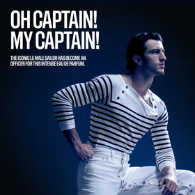 Jean Paul Gaultier Le Male Le Parfum 4.2oz bottle close-up