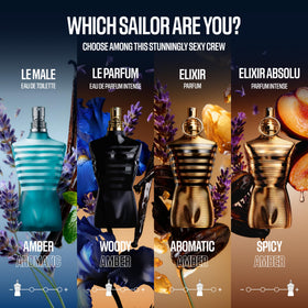 Jean Paul Gaultier Le Male Le Parfum 4.2oz packaging details