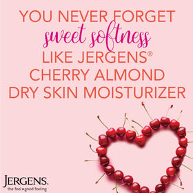 Jergens Cherry Almond Hand & Body Lotion 32 fl oz with packaging