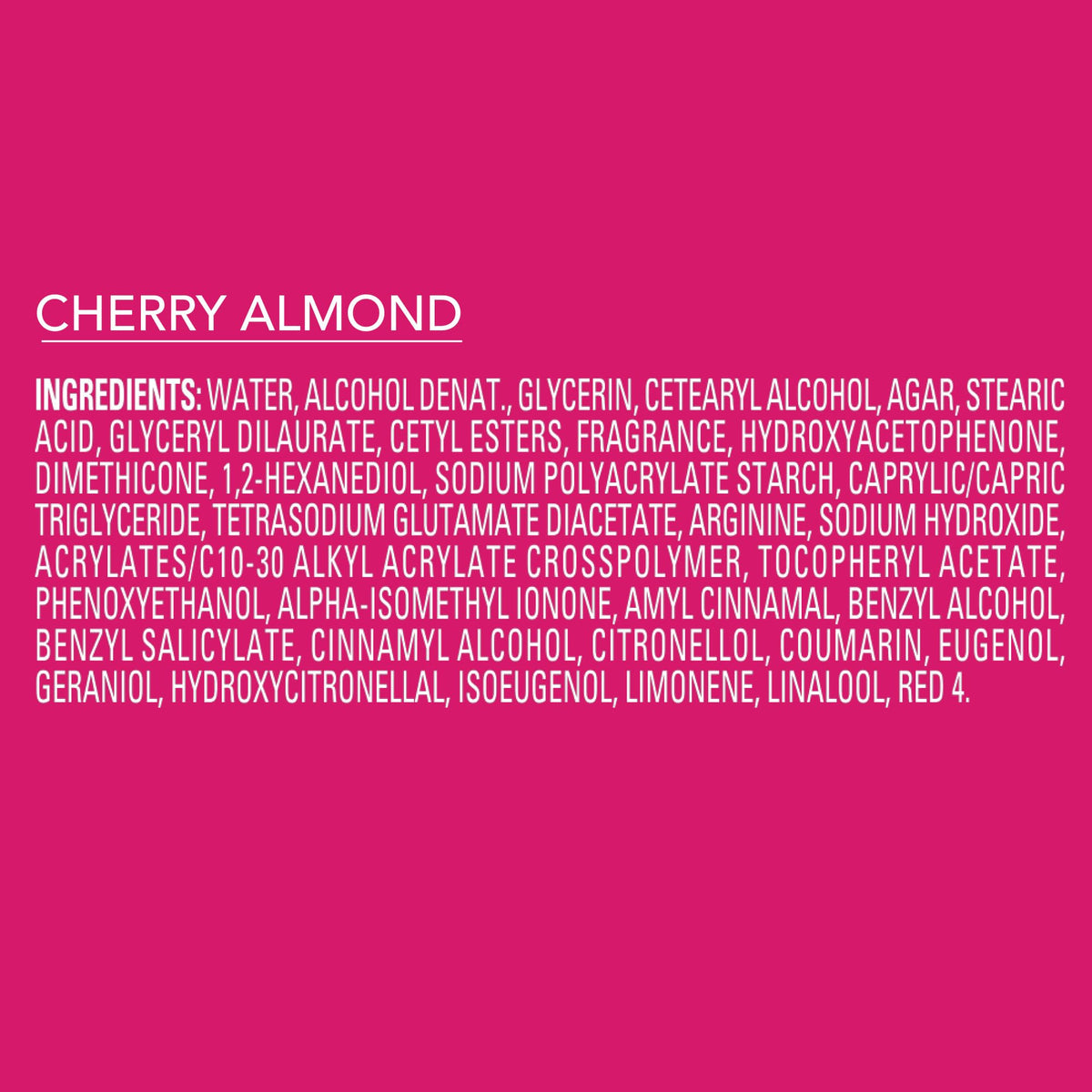 Jergens Cherry Almond Lotion Bursts ready for gifting