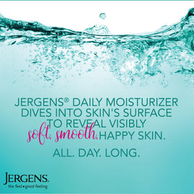 Jergens Daily Moisture Body Lotion texture close-up