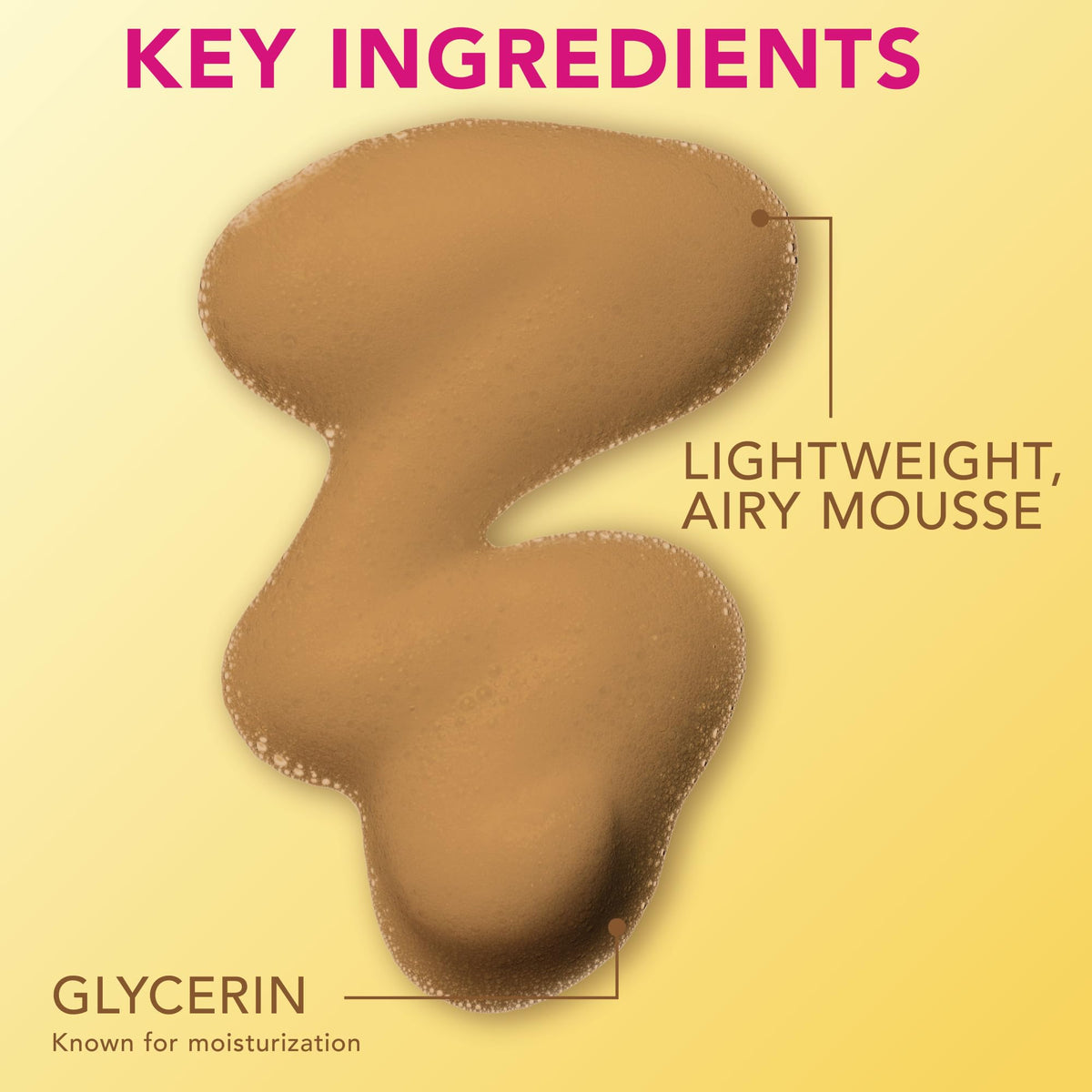 Jergens Instant Sun Mousse on a bathroom counter