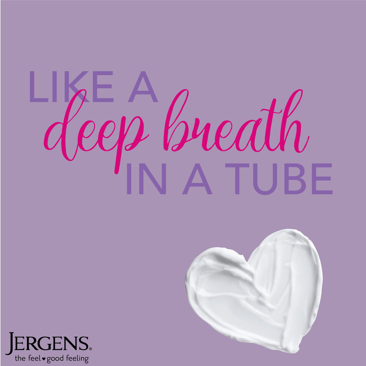 Jergens Lavender Body Lotion packaging side view