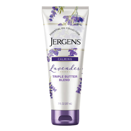 Jergens Lavender Hand & Body Lotion 7 fl oz front view