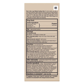 Jergens Natural Glow Face Tanner Lotion SPF 20, Fair/Medium ingredients list