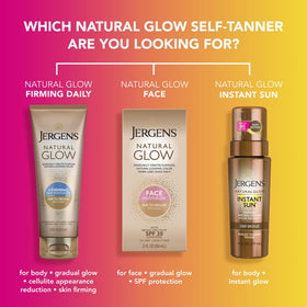 Jergens Natural Glow Face Tanner Lotion SPF 20, Fair/Medium side view