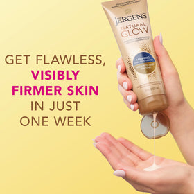 Jergens Natural Glow + Firming lotion with Coconut Water ingredients