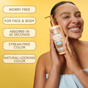 Jergens Natural Glow Hydra Gel Self Tanner with ingredients list