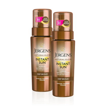 Jergens Natural Glow Instant Sun Mousse 6 Oz front view
