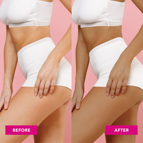 Jergens Natural Glow Instant Tanning Moisturizer back view with ingredient details