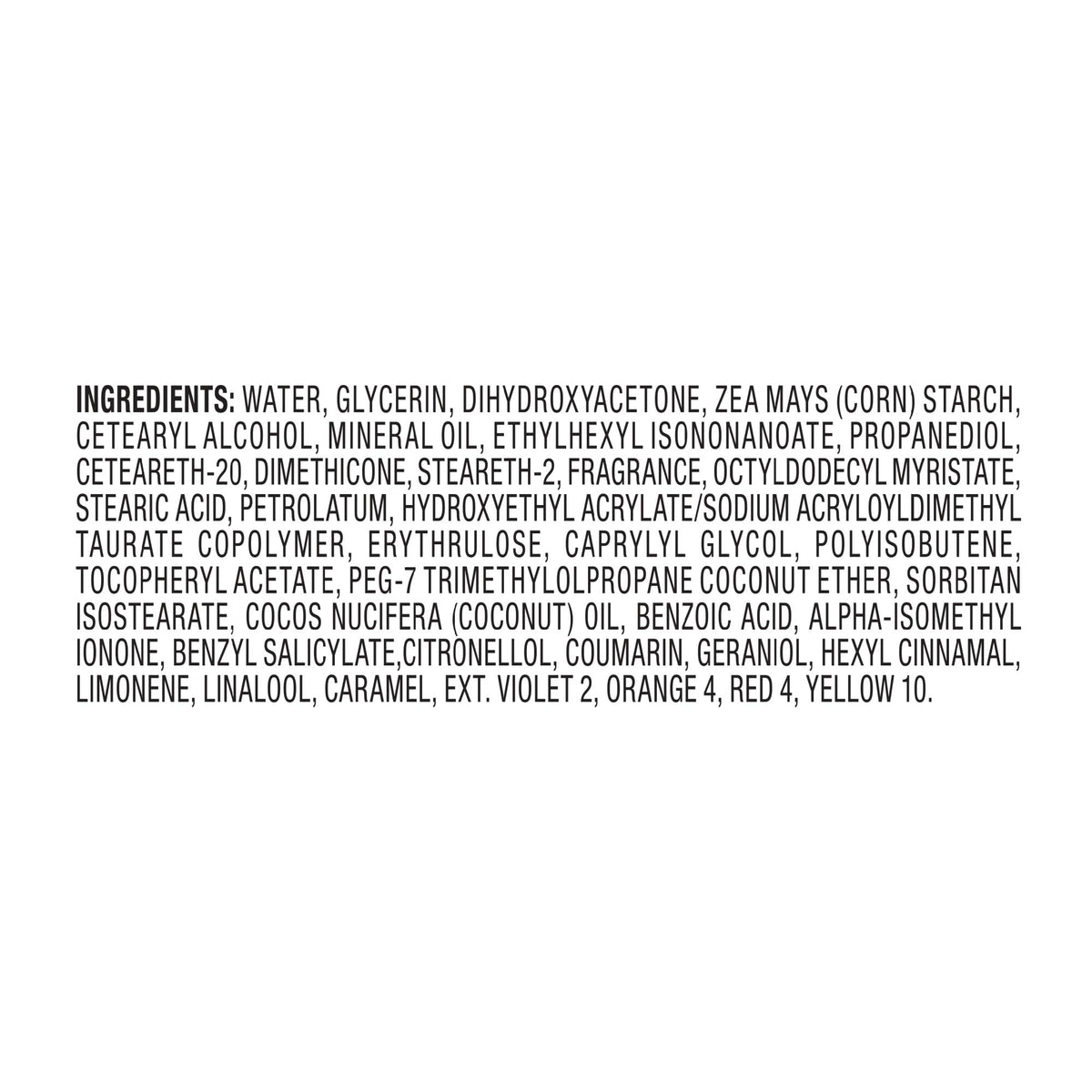 Jergens Natural Glow Instant Tanning Moisturizer close-up of bottle