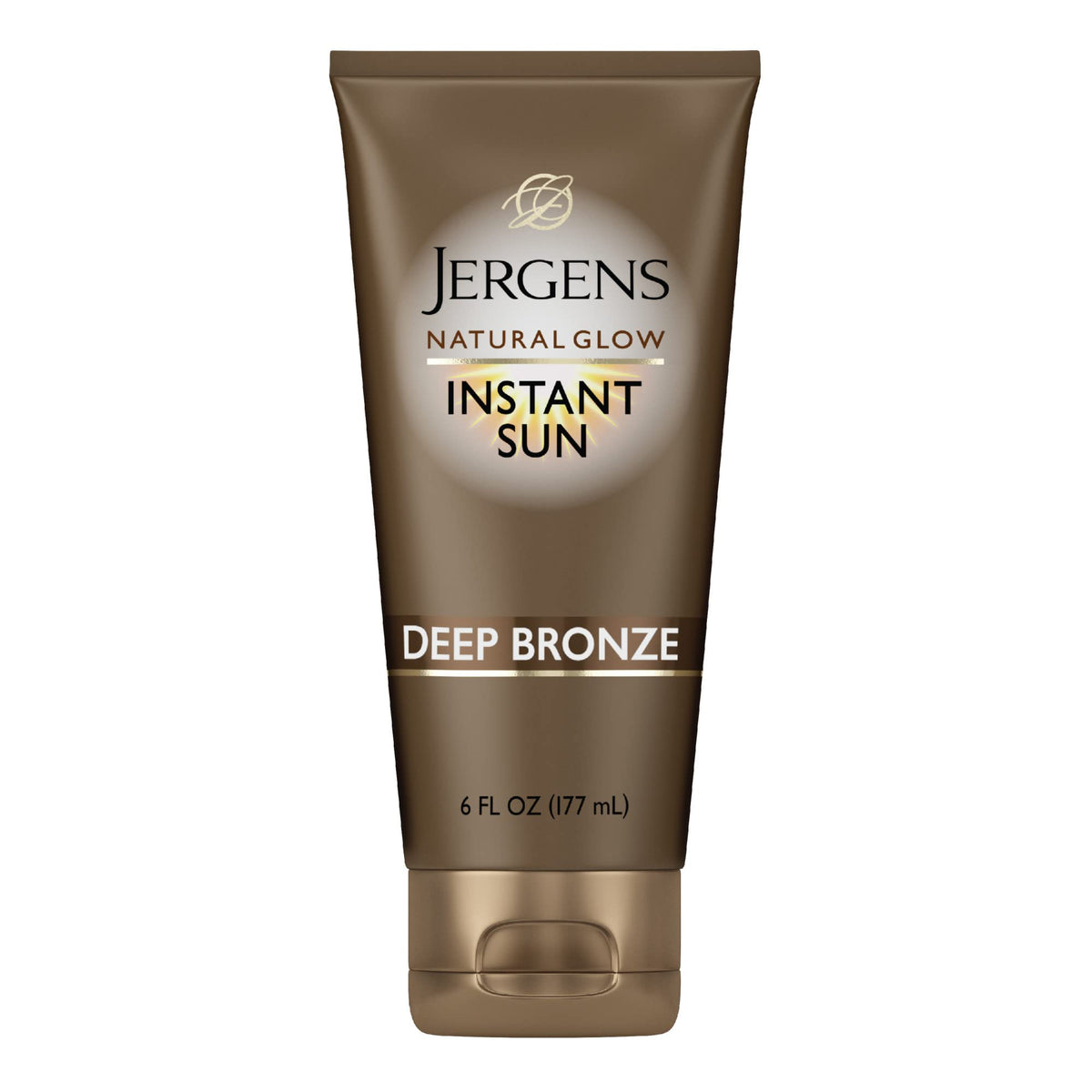 Jergens Natural Glow Instant Tanning Moisturizer Deep Bronze front view