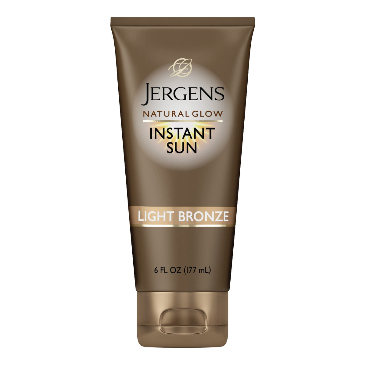 Jergens Natural Glow Instant Tanning Moisturizer front view 6 fl oz