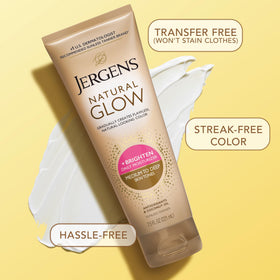 Jergens Natural Glow Self Tanner Body Lotion lifestyle scene