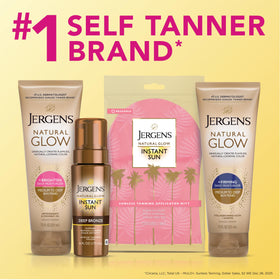 Jergens Natural Glow Self Tanner Body Lotion packaging