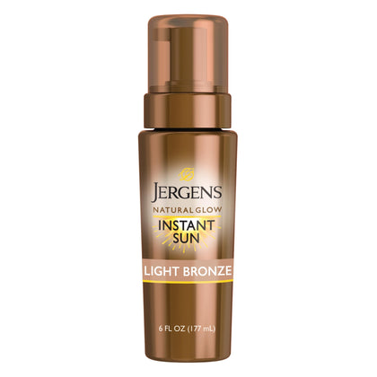 Jergens Natural Glow Self Tanner Mousse 6 fl oz front view
