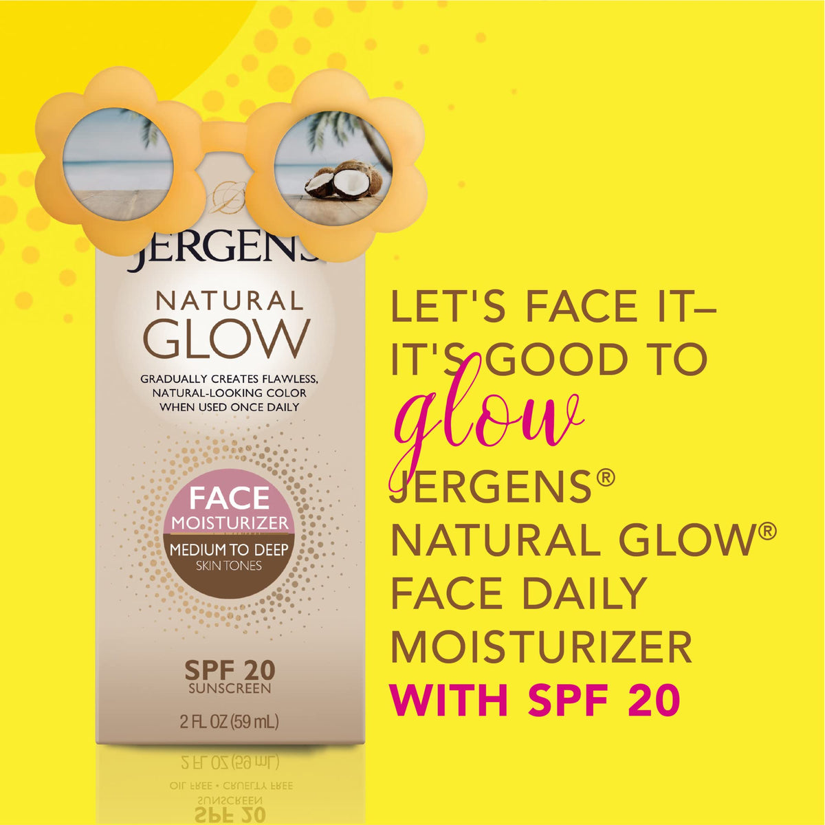 Jergens Natural Glow Self Tanner texture close-up