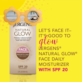 Jergens Natural Glow Self Tanner texture close-up