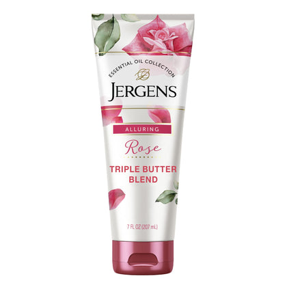 Jergens Rose Body Butter 7 fl oz front view