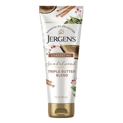 Jergens Sandalwood Hand & Body Lotion 7 fl oz front view