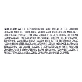Jergens Shea Butter Body Lotion 16.8 fl oz texture close-up