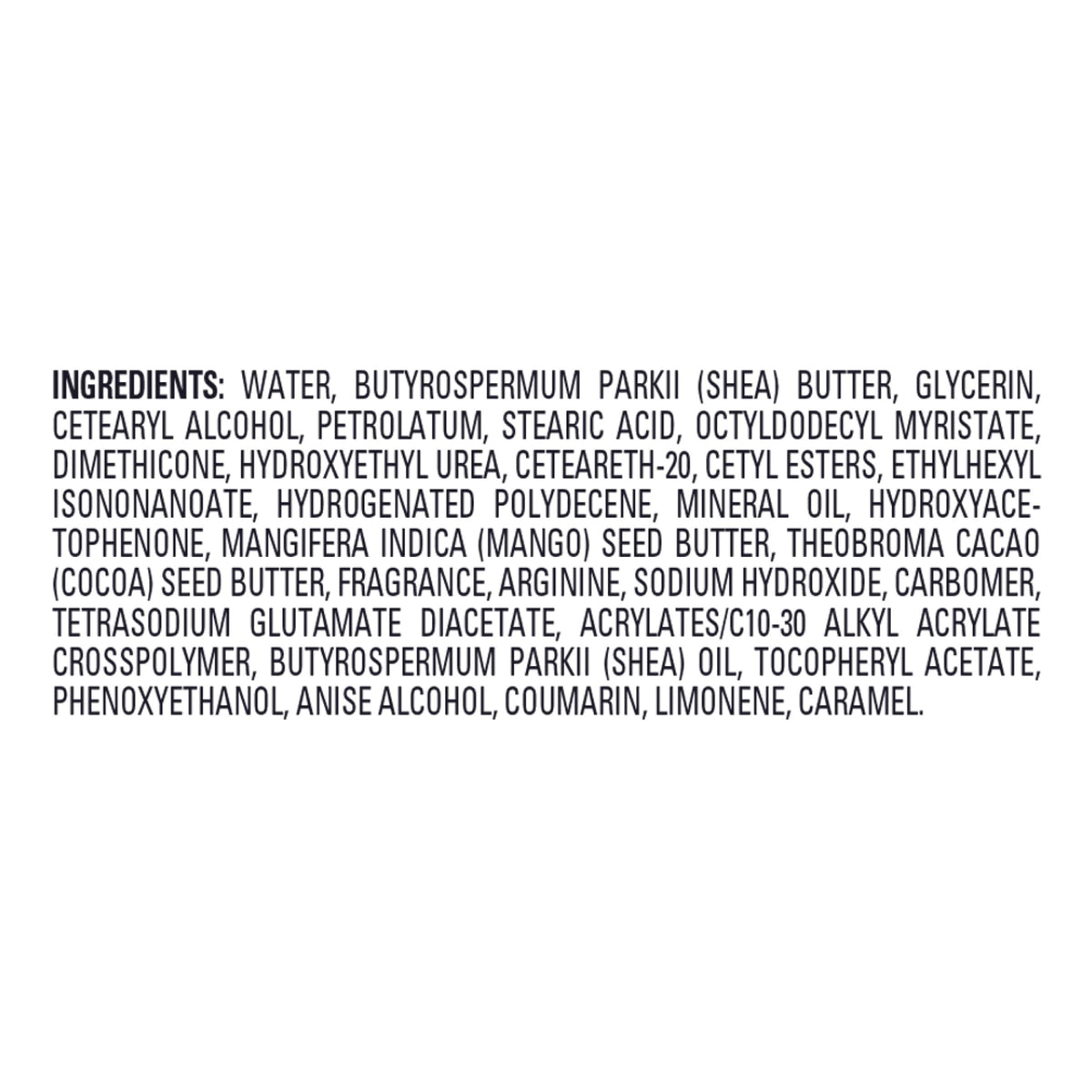 Jergens Shea Butter Body Lotion packaging with light background
