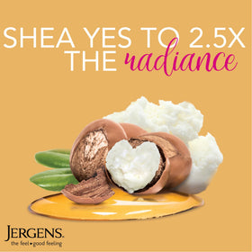 Jergens Shea Butter Lotion 16.8 Oz bottle side view