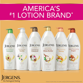 Jergens Shea Butter Lotion with natural ingredients