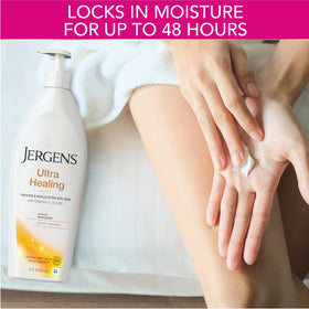 Jergens Ultra Healing Dry Skin Lotion 21 oz with packaging
