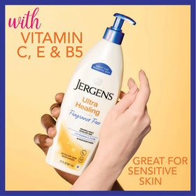 Jergens Ultra Healing Dry Skin Lotion with ingredients list