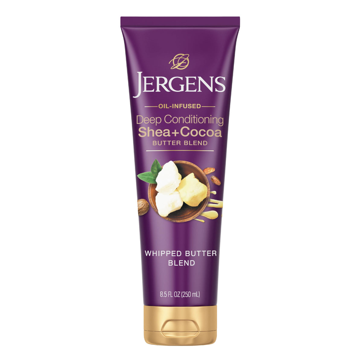 Jergens Whipped Body Butter Lotion 8.5 Oz front view