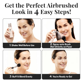 Jerome Alexander Airbrush Foundation Dark Espresso packaging