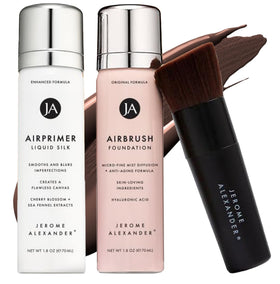 Jerome Alexander Airbrush Foundation Set - Dark Espresso front view