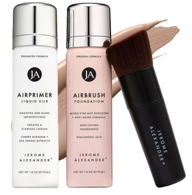 Jerome Alexander Airbrush Foundation Set including spray and brushes