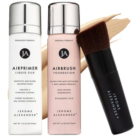 Jerome Alexander Airbrush Foundation Set - Light Medium front view