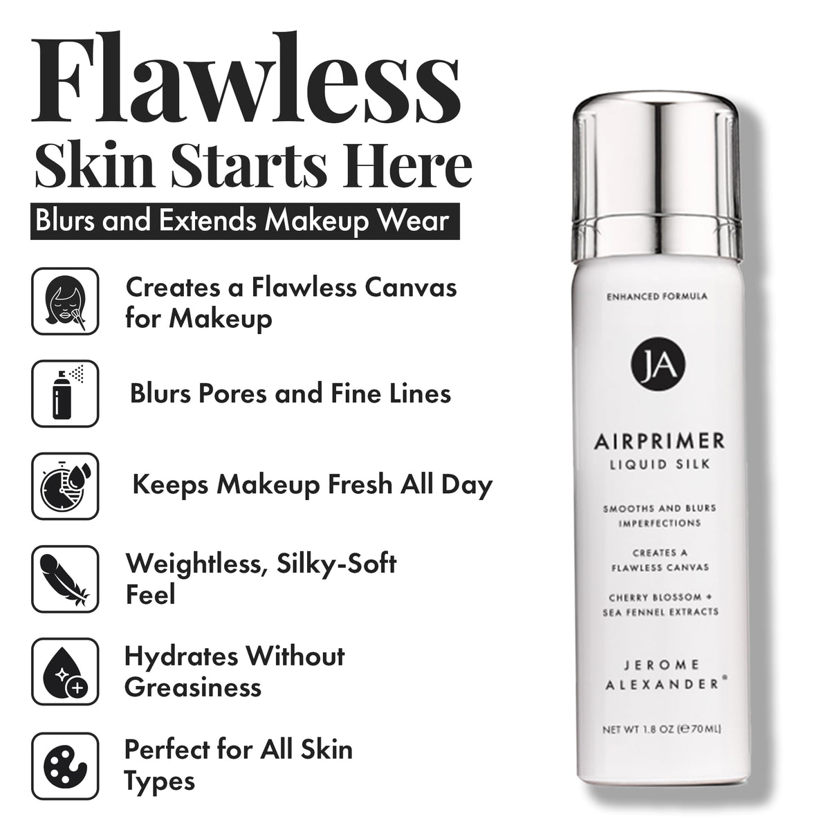 Jerome Alexander LiquidSilk Air Primer close-up