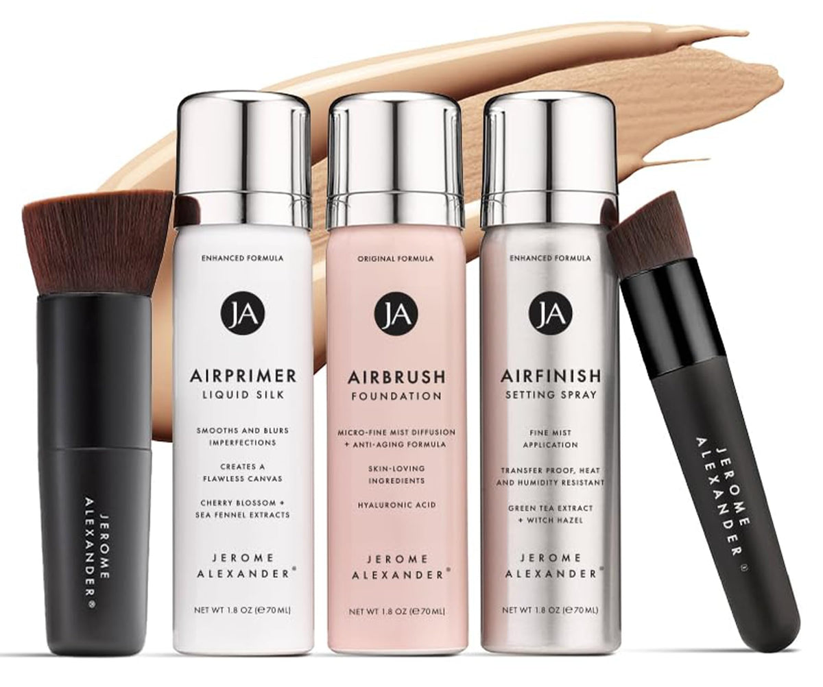 Jerome Alexander Magic Minerals Airbrush 5pc System packaging front view