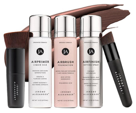 Jerome Alexander Magic Minerals Airbrush System 5pc set including foundation and brushes