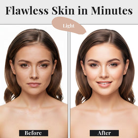 Jerome Alexander My Color Self-Adjusting Foundation Light texture close-up
