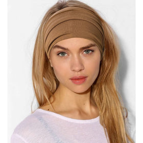 Jesries Extra Wide Turban Headbands displayed in various colours