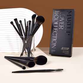 Jessup duo-end brow brush and flat liner brush