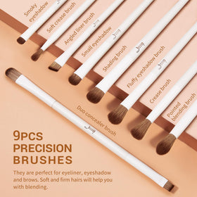 Jessup makeup brushes in elegant packaging