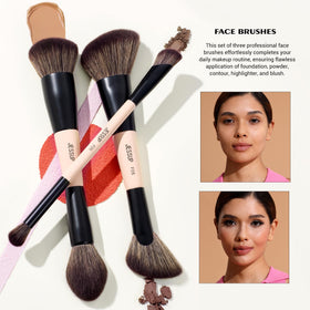 Jessup makeup brushes set with eyeshadow blending brush